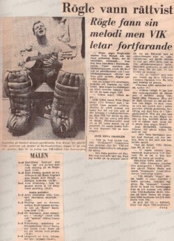 en gammal tidningsartikel om tom haugh