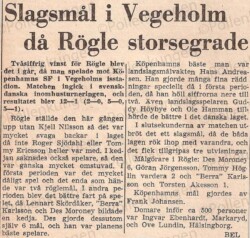 en gammal tidningsartikel om rögle bk