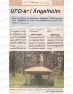 UFO år i Ängelholm